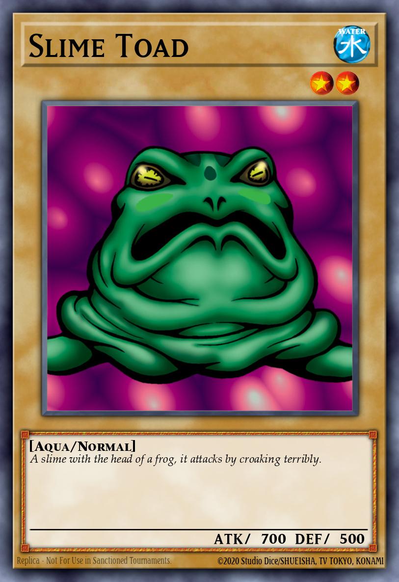Slime Toad MP1-004 – McDonald's Promotional Cards