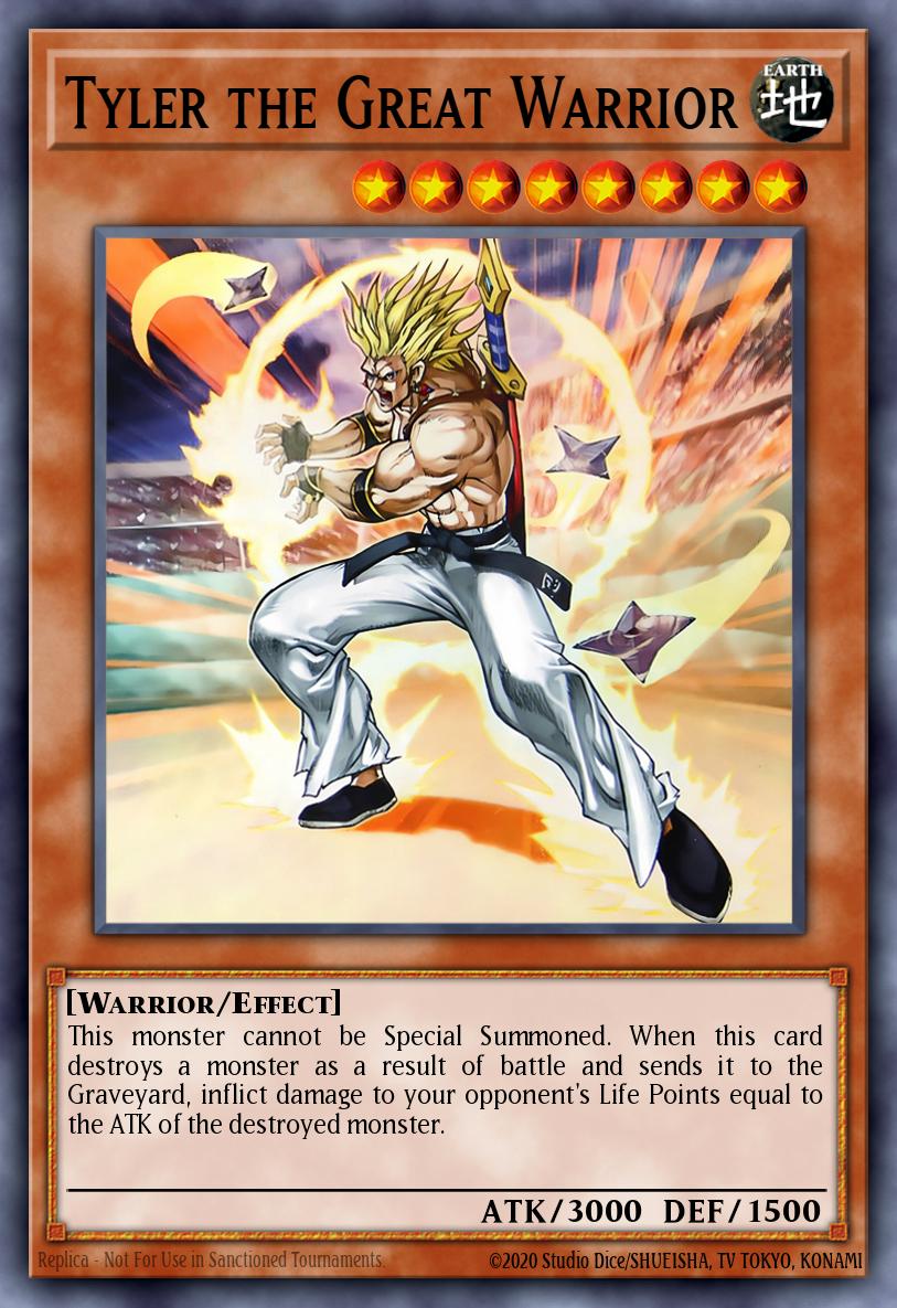 Tyler the Great Warrior TYL-EN001 – Make-A-Wish Foundation promotional card