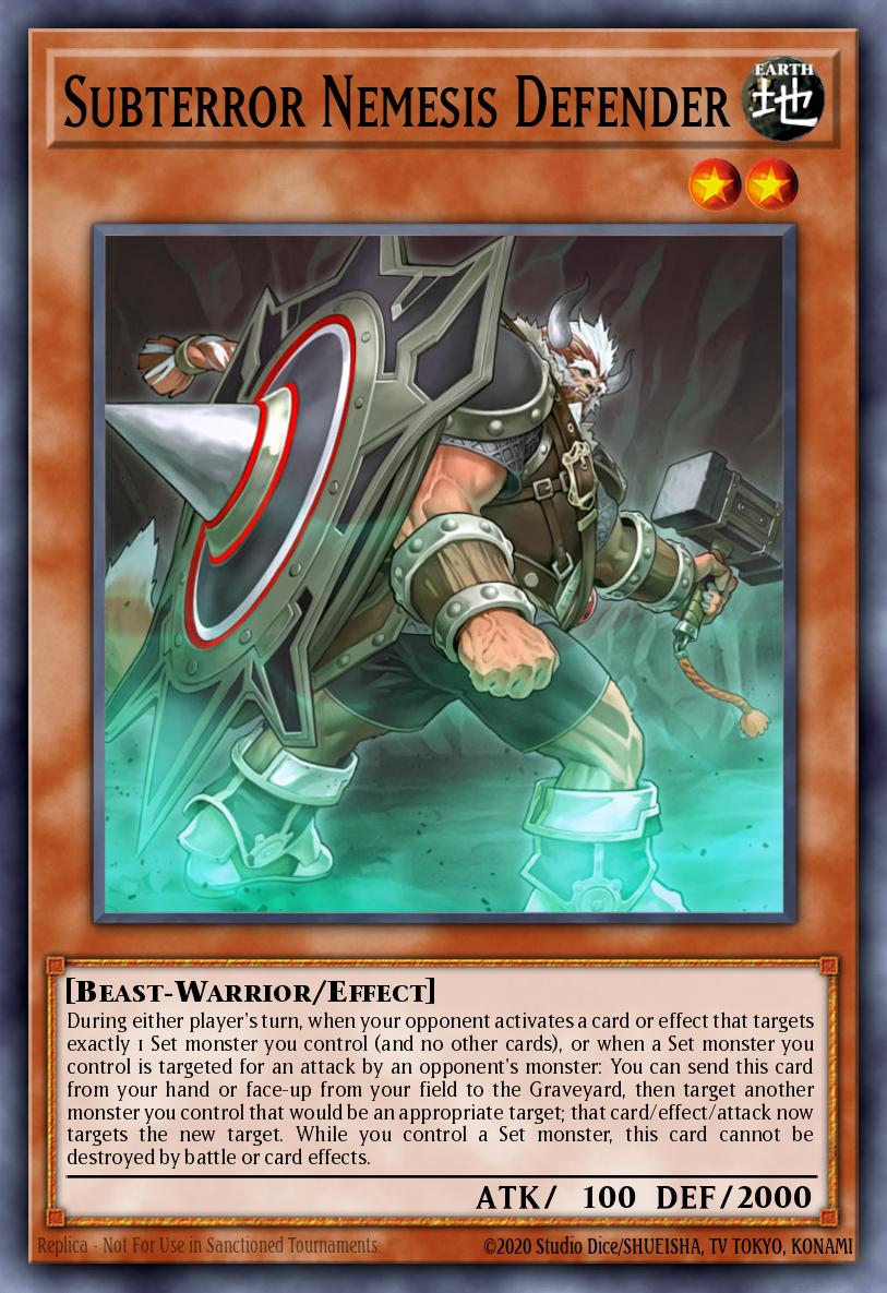 Subterror Nemesis Defender RATE-EN082 – Raging Tempest