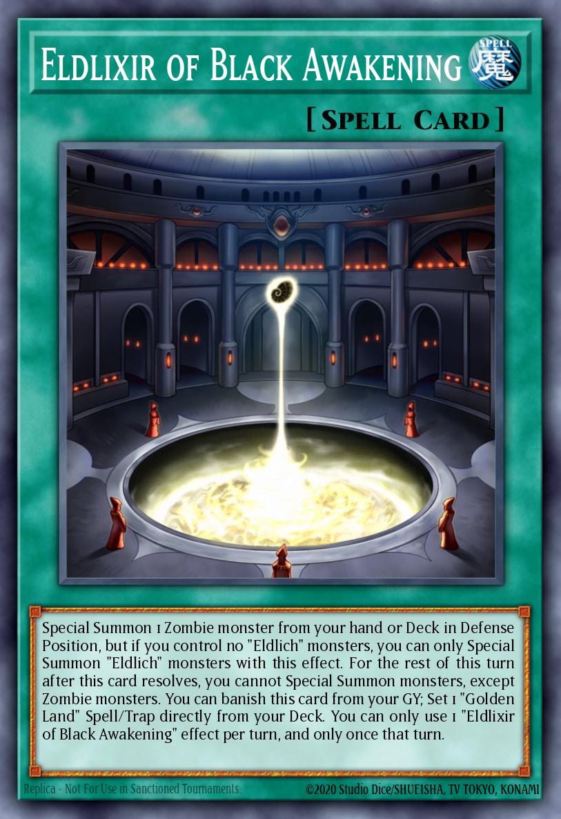 Eldlixir of Black Awakening RA05-EN065 – Rarity Collection 5
