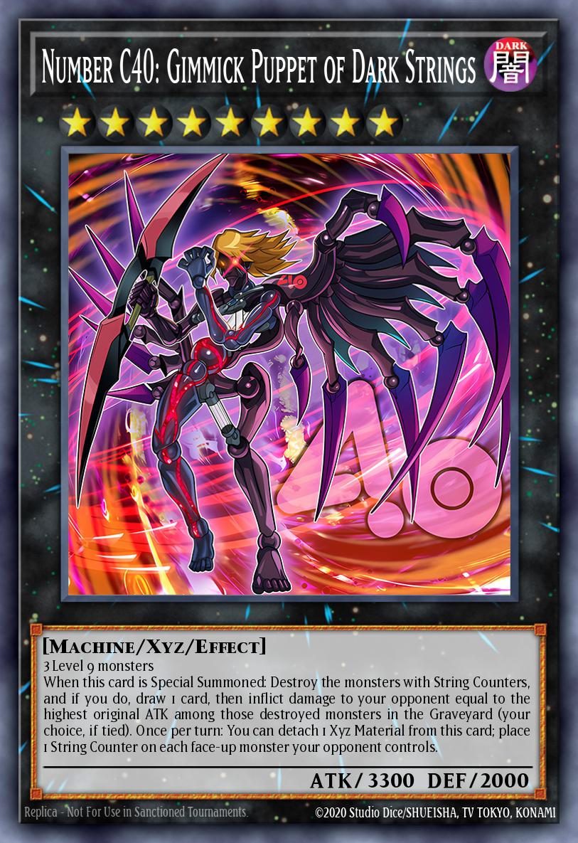 Number C40: Gimmick Puppet of Dark Strings LDS3-EN065 – Legendary Duelists: Season 3