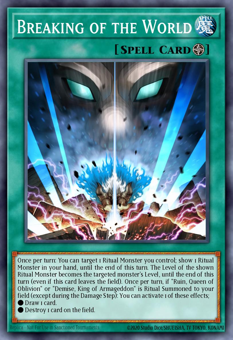 Breaking of the World CYHO-EN057 – Cybernetic Horizon