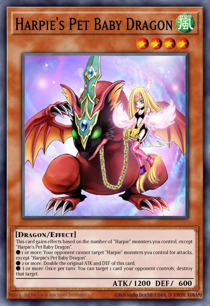 Harpie's Pet Baby Dragon SD8-EN017 – Structure Deck: Lord of the Storm