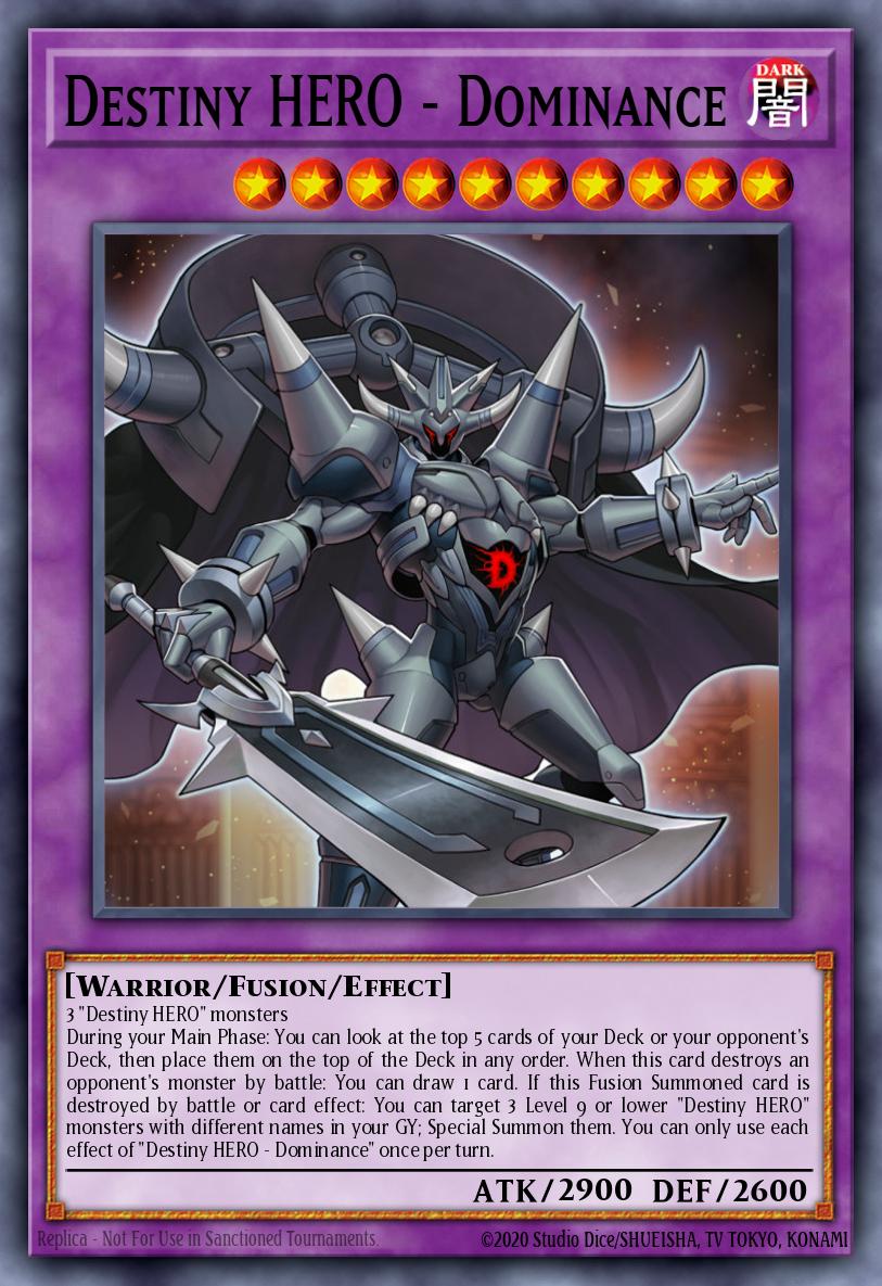 Destiny HERO - Dominance MP20-EN064 – 2020 Tin of Lost Memories Mega Pack