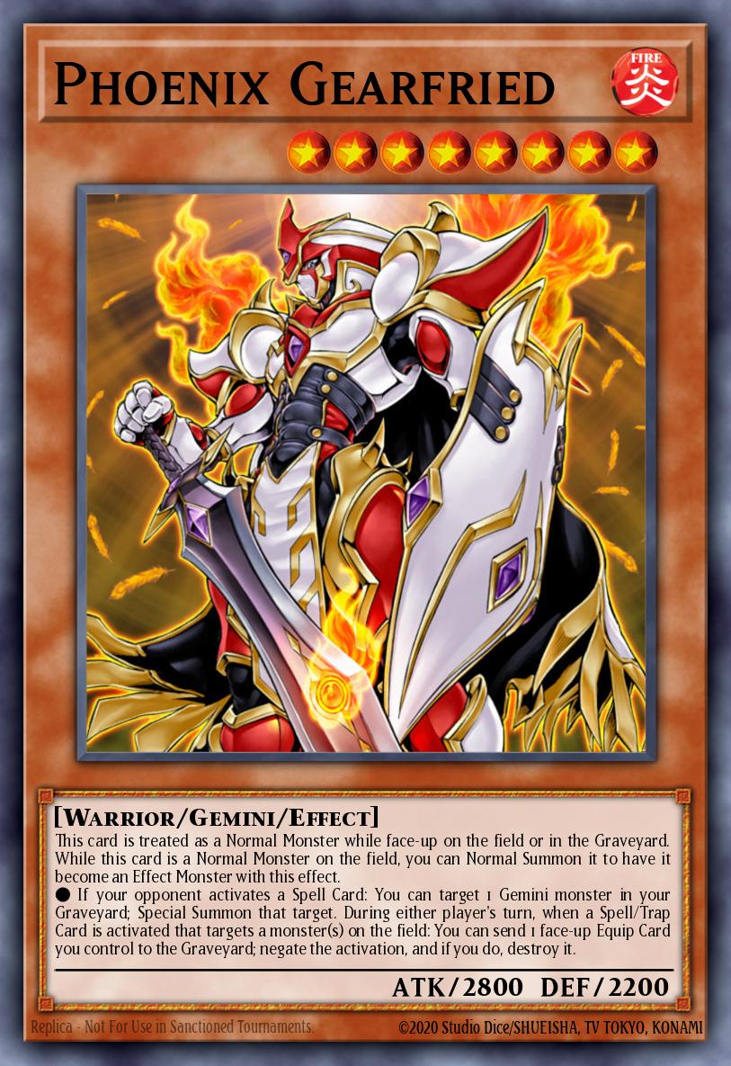 Phoenix Gearfried SDWS-EN001 – Warriors' Strike Structure Deck