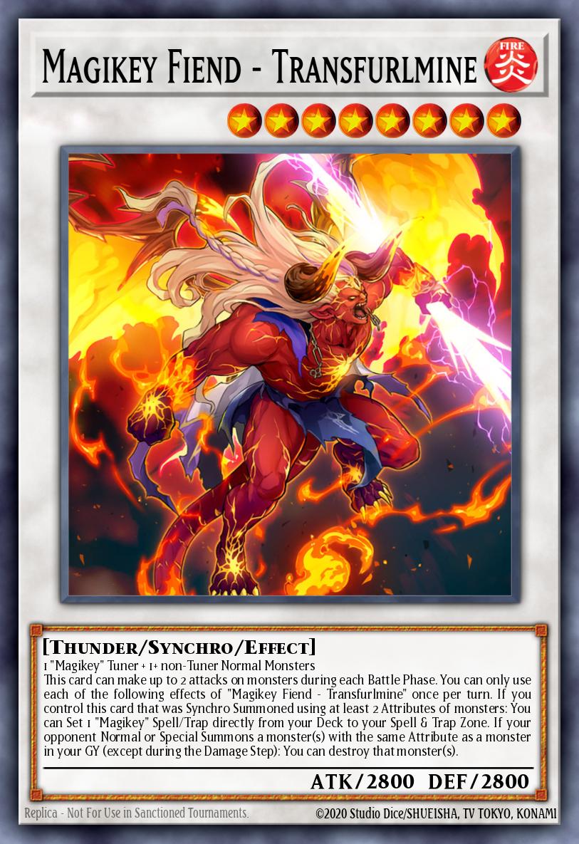 Magikey Fiend - Transfurlmine MP22-EN211 – 2022 Tin of the Pharaoh's Gods