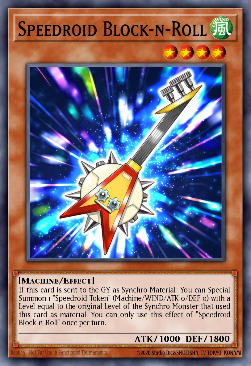 Speedroid Block-n-Roll ROTD-EN089 – Rise of the Duelist