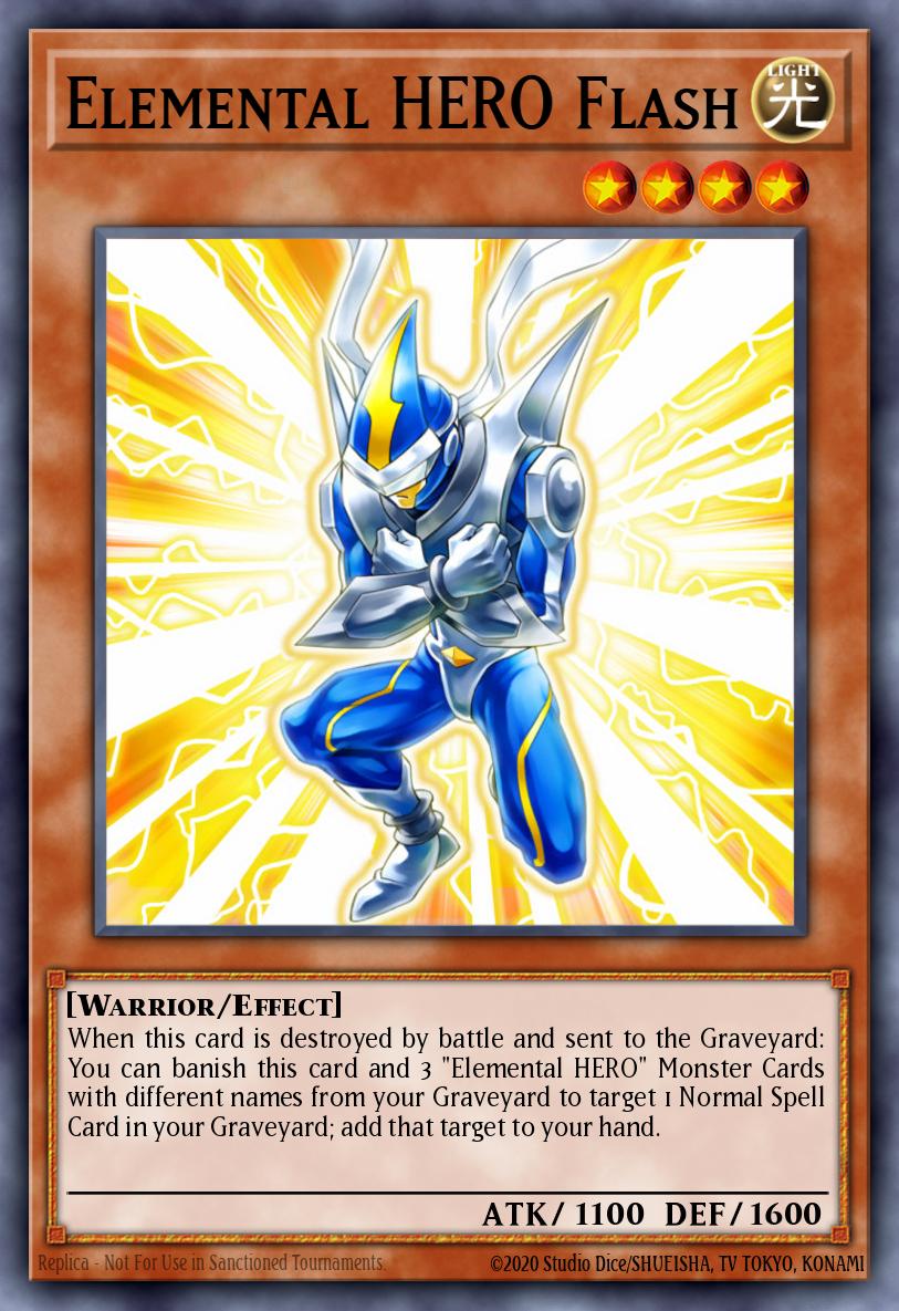 Elemental HERO Flash GENF-EN090 – Generation Force