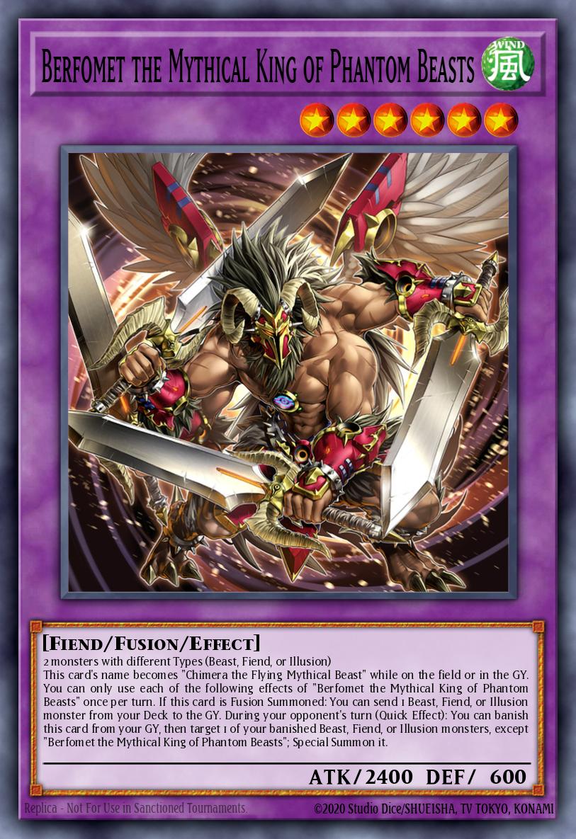 Berfomet the Mythical King of Phantom Beasts AGOV-EN032 – Age of Overlord