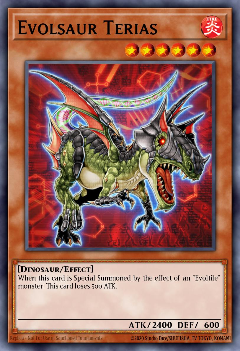 Evolsaur Terias ORCS-EN028 – Order of Chaos