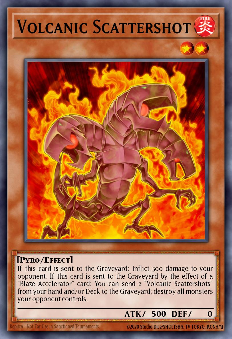 Volcanic Scattershot LD10-EN026 – Legendary Duelists: Soulburning Volcano