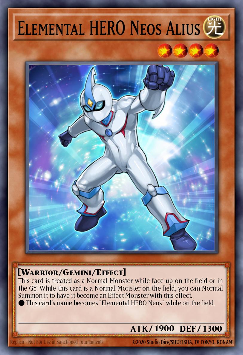 Elemental HERO Neos Alius BLAR-EN053 – Battles of Legend: Armageddon