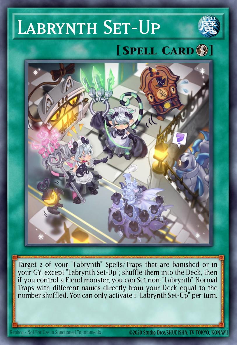 Labrynth Set-Up MP23-EN234 – 25th Anniversary Tin: Dueling Heroes Mega Pack