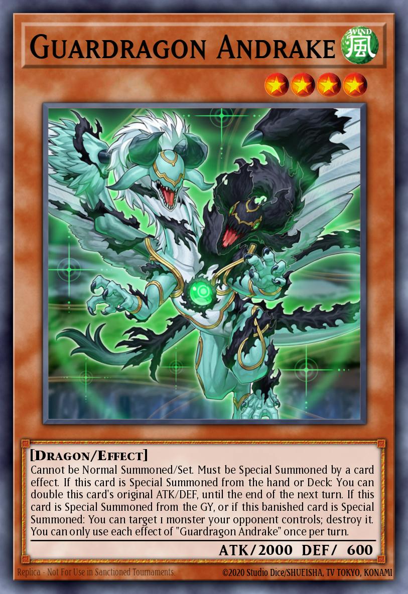 Guardragon Andrake MP20-EN011 – 2020 Tin of Lost Memories Mega Pack