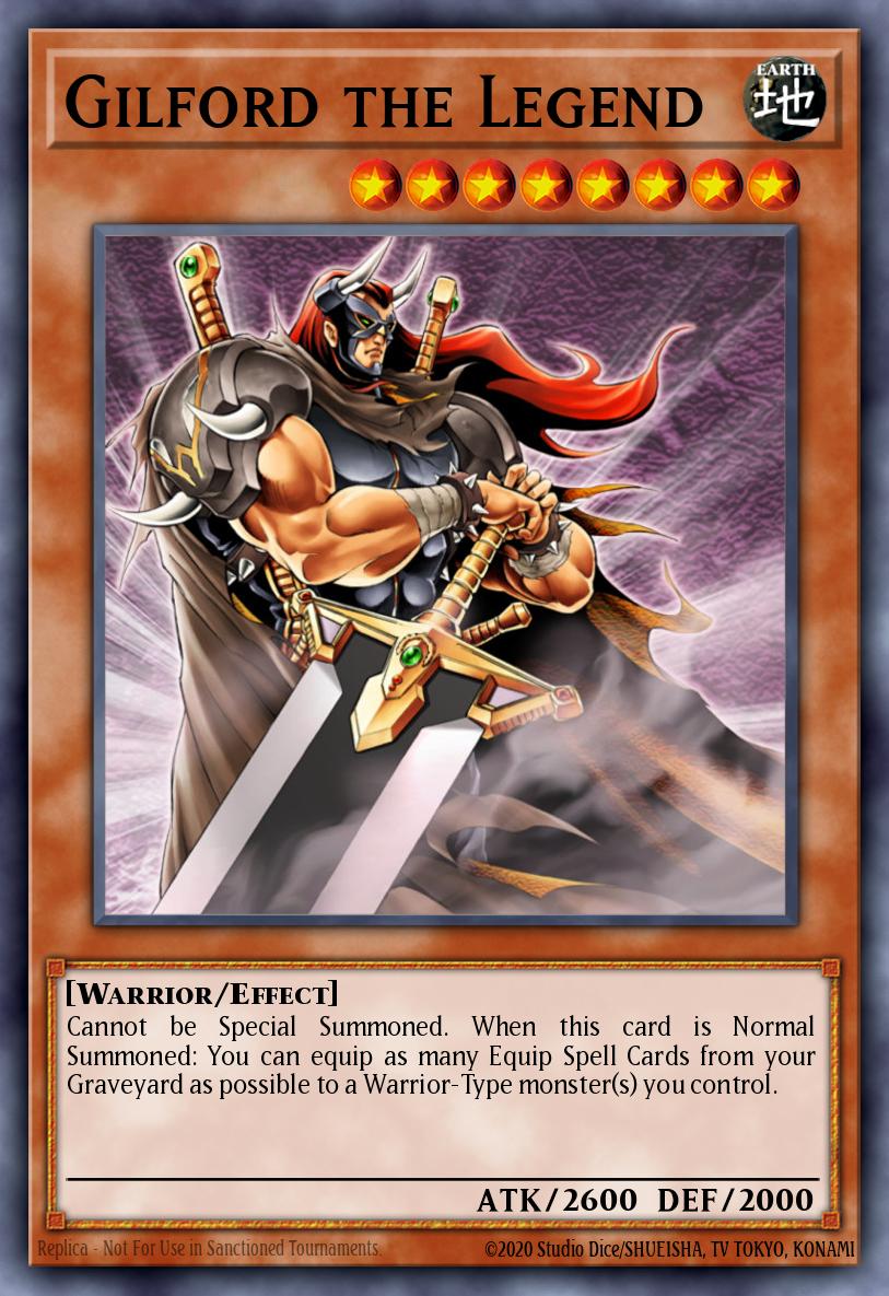 Gilford the Legend SD5-EN001 – Structure Deck: Warrior's Triumph