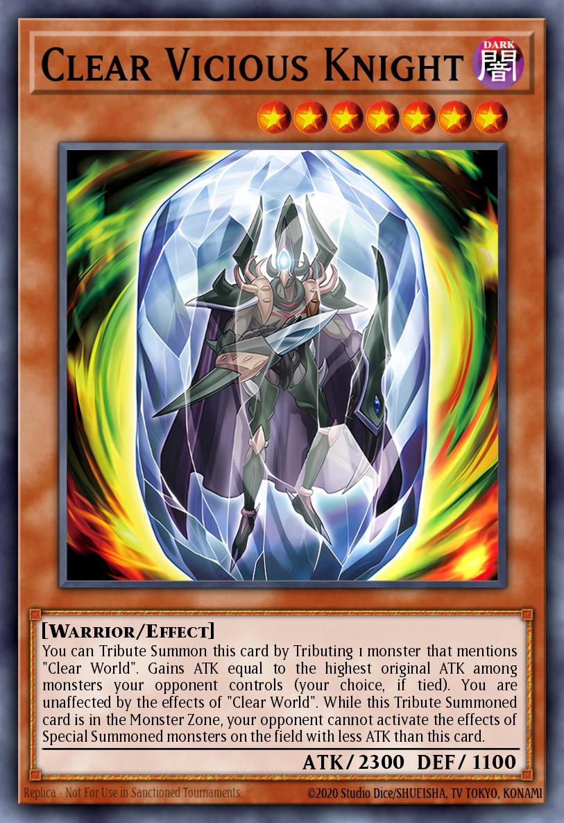 Clear Vicious Knight MZTM-EN040 – Maze of the Master
