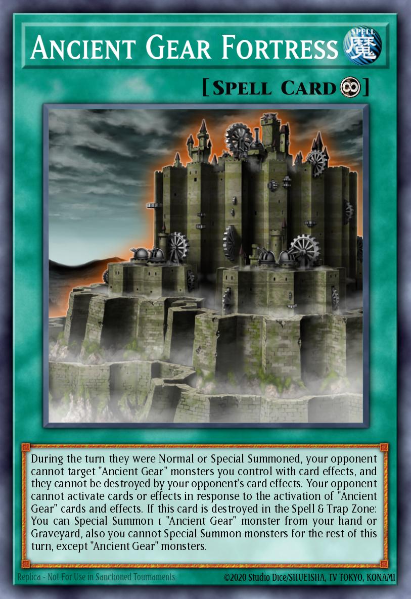 Ancient Gear Fortress RA03-EN062 – Quarter Century Bonanza