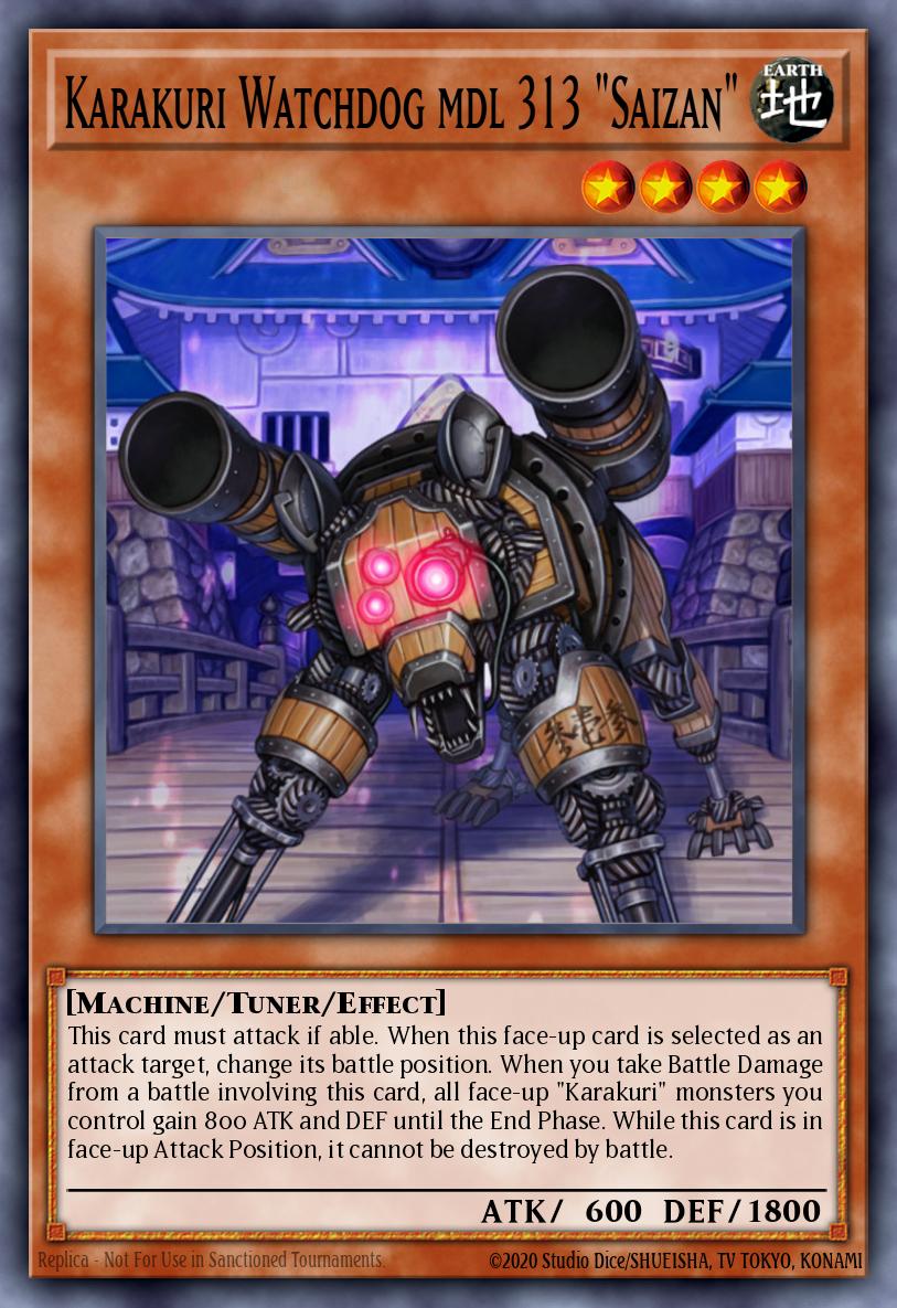 Karakuri Watchdog mdl 313 "Saizan" STOR-EN027 – Storm of Ragnarok