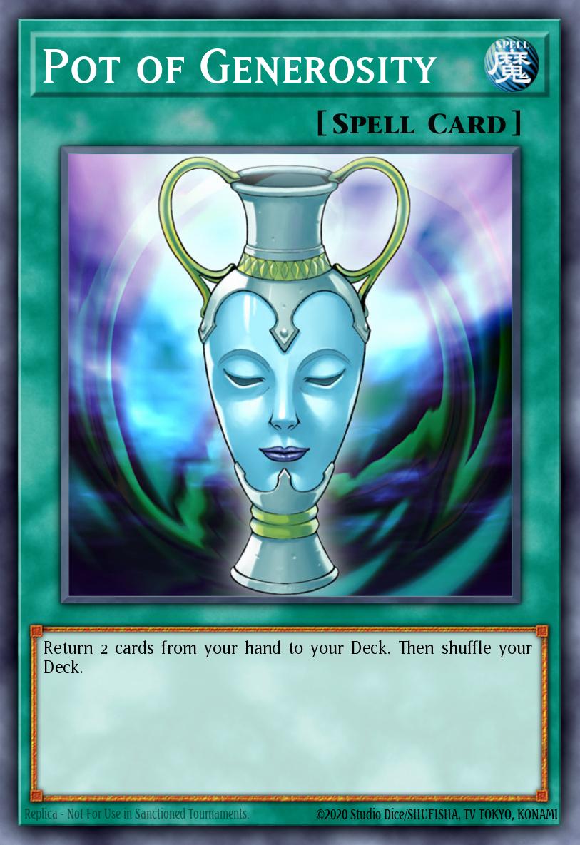 Pot of Generosity DR04-EN043 – Dark Revelation Volume 4