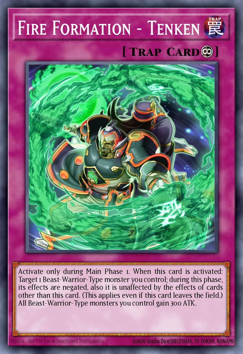 Fire Formation - Tenken CBLZ-EN072 – Cosmo Blazer