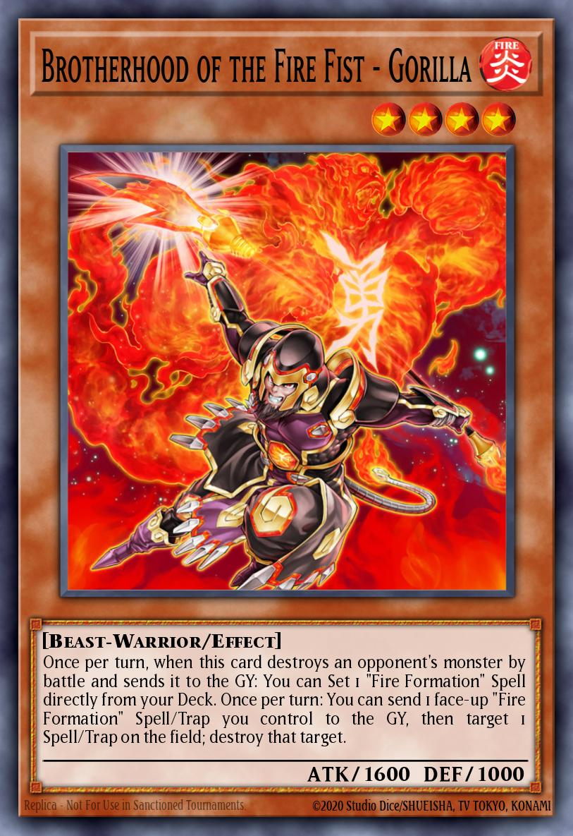 Brotherhood of the Fire Fist - Gorilla CT11-EN003 – 2014 Mega-Tins