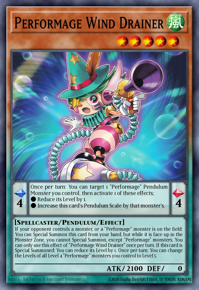 Performage Wind Drainer MZTM-EN051 – Maze of the Master