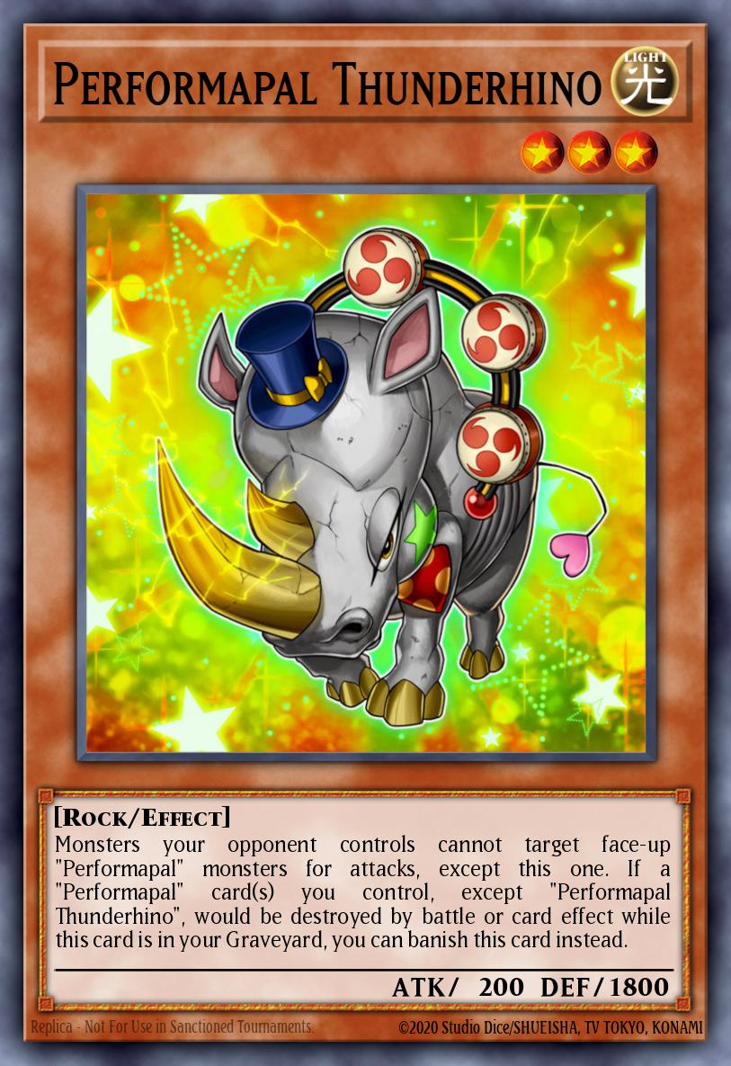 Performapal Thunderhino SP17-EN016 – Star Pack Battle Royal