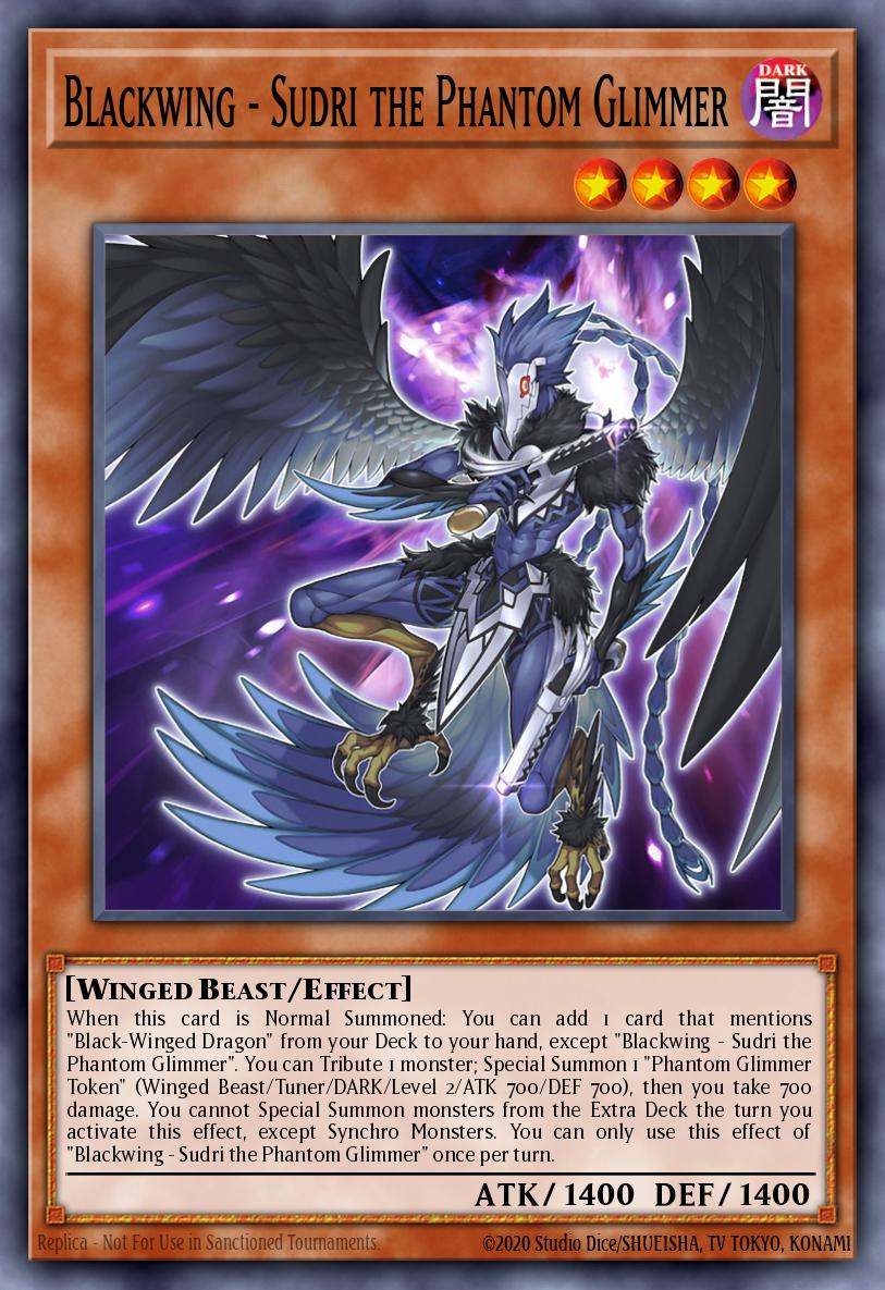 Blackwing - Sudri the Phantom Glimmer DABL-EN004 – Darkwing Blast