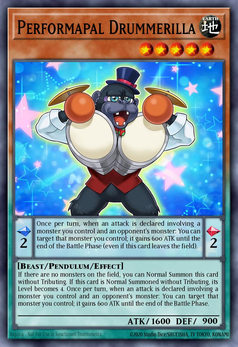 Performapal Drummerilla CORE-EN006 – Clash of Rebellions