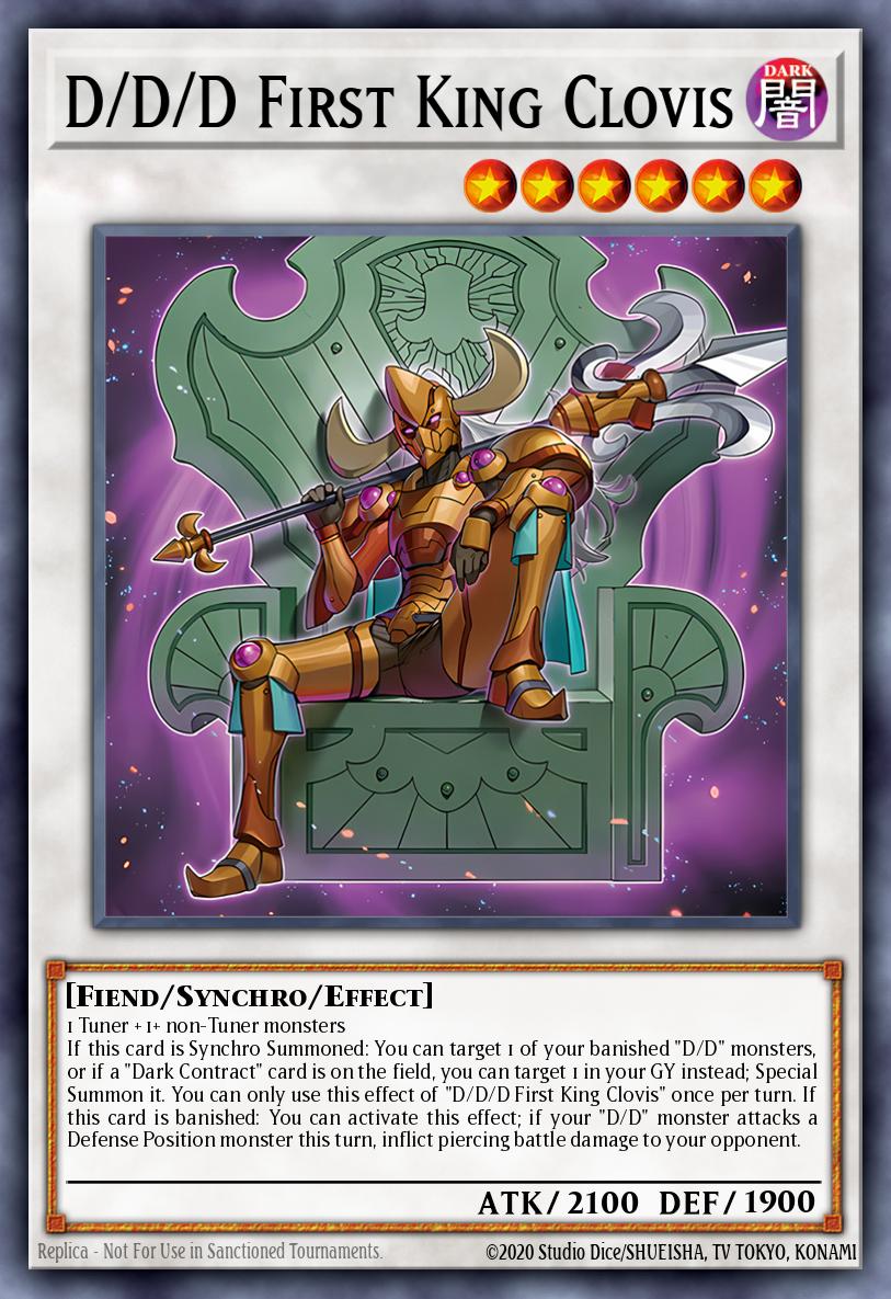 D/D/D First King Clovis DOOD-EN038 – Doom of Dimensions