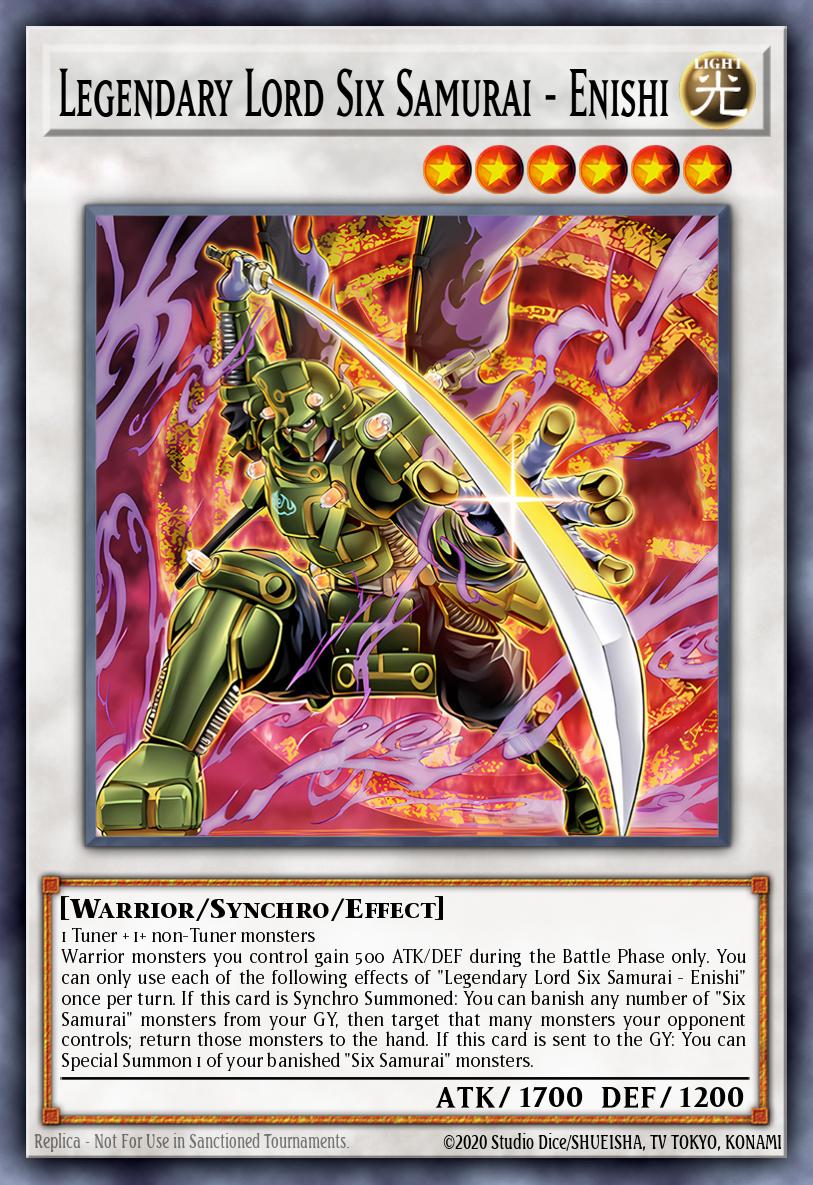 Legendary Lord Six Samurai - Enishi MP25-EN247 – 2025 Mega-Pack Tin
