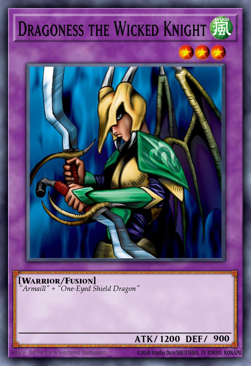 Dragoness the Wicked Knight LOB-EN086 – Legend of Blue Eyes White Dragon