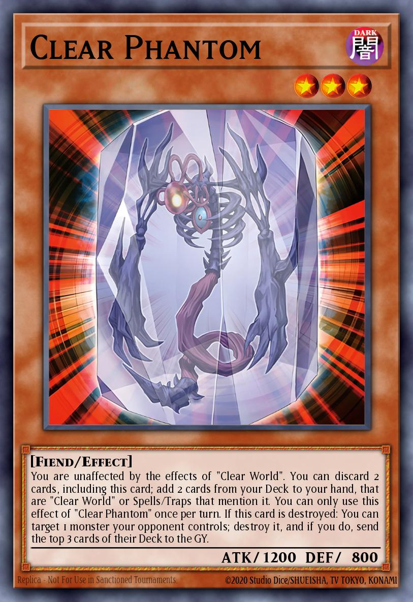 Clear Phantom MZTM-EN037 – Maze of the Master
