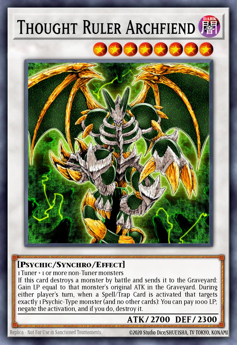 Thought Ruler Archfiend DL11-EN014 – Duelist League 2 participation cards
