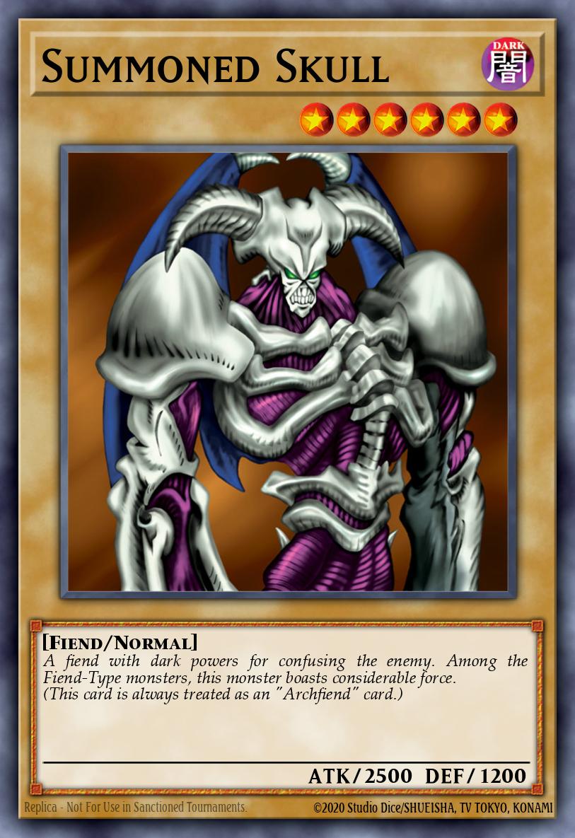 Summoned Skull BLGG-EN001 – Battles of Legend: Glorious Gallery
