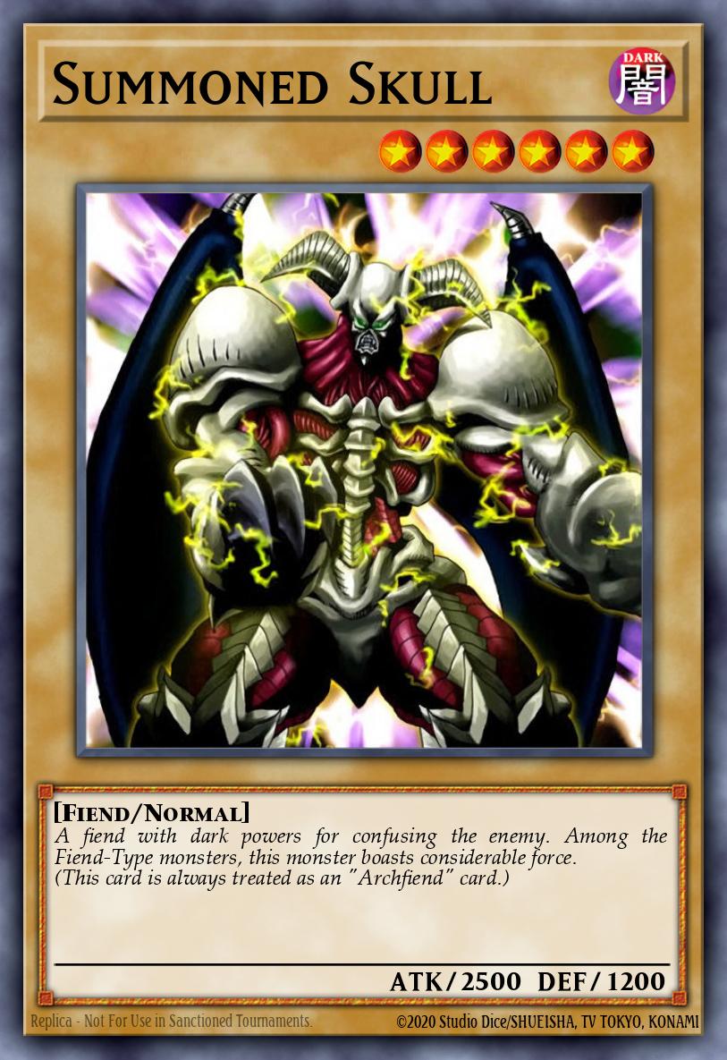 Summoned Skull YSYR-EN004 – Starter Deck: Yugi Reloaded