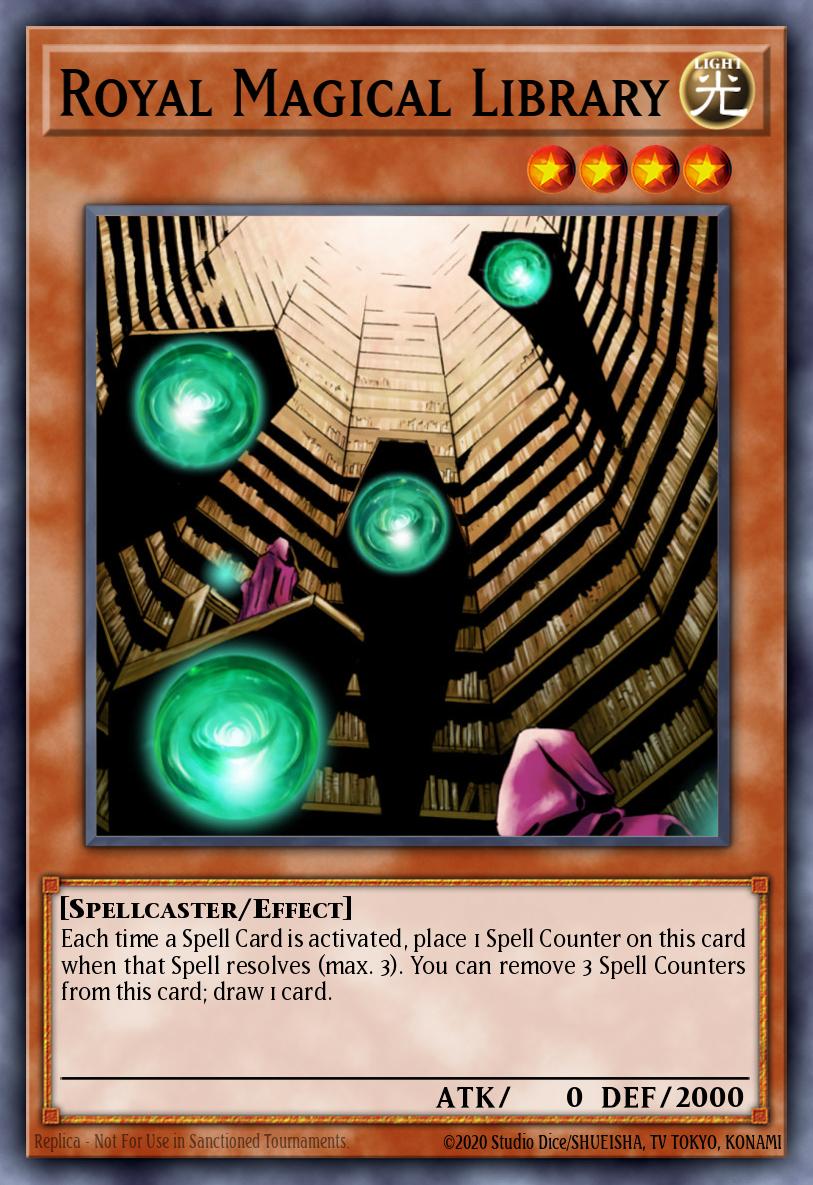 Royal Magical Library SDSC-EN013 – Spellcaster's Command Structure Deck