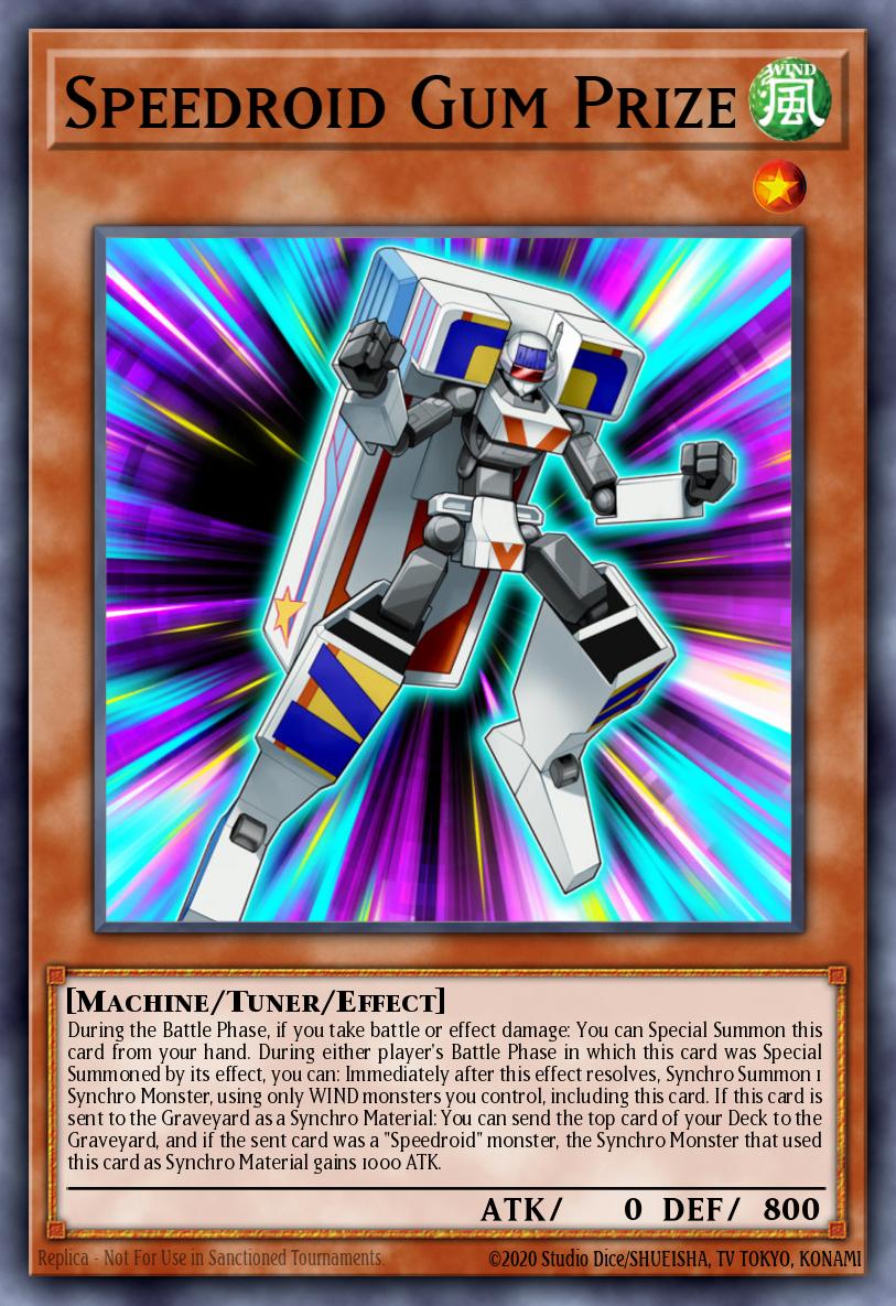 Speedroid Gum Prize RATE-EN005 – Raging Tempest