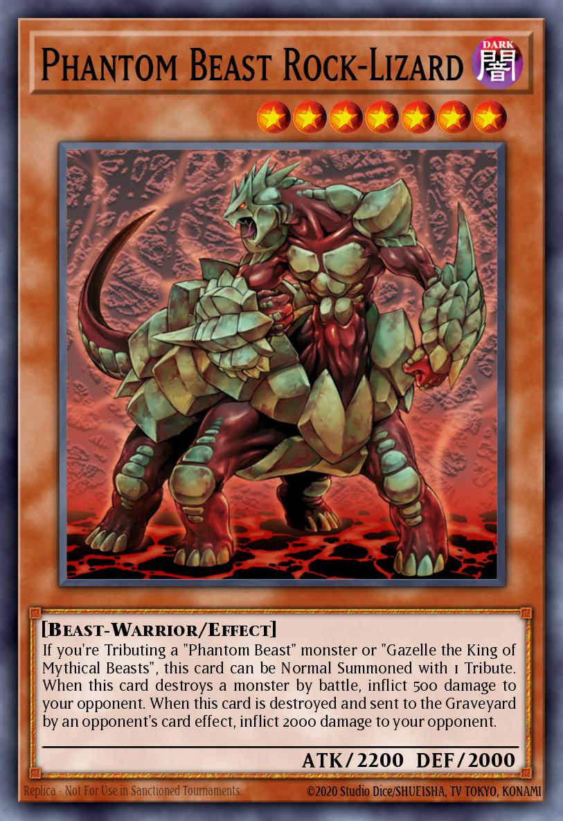 Phantom Beast Rock-Lizard FOTB-ENSE1 – Force of the Breaker: Special Edition