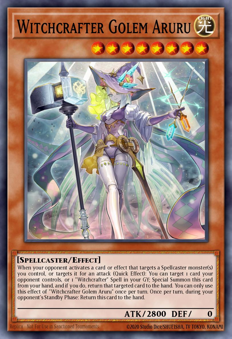 Witchcrafter Golem Aruru SDCH-EN014 – Structure Deck: Spirit Charmers