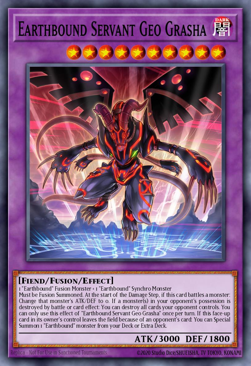 Earthbound Servant Geo Grasha MZMI-EN031 – Maze of Millennia