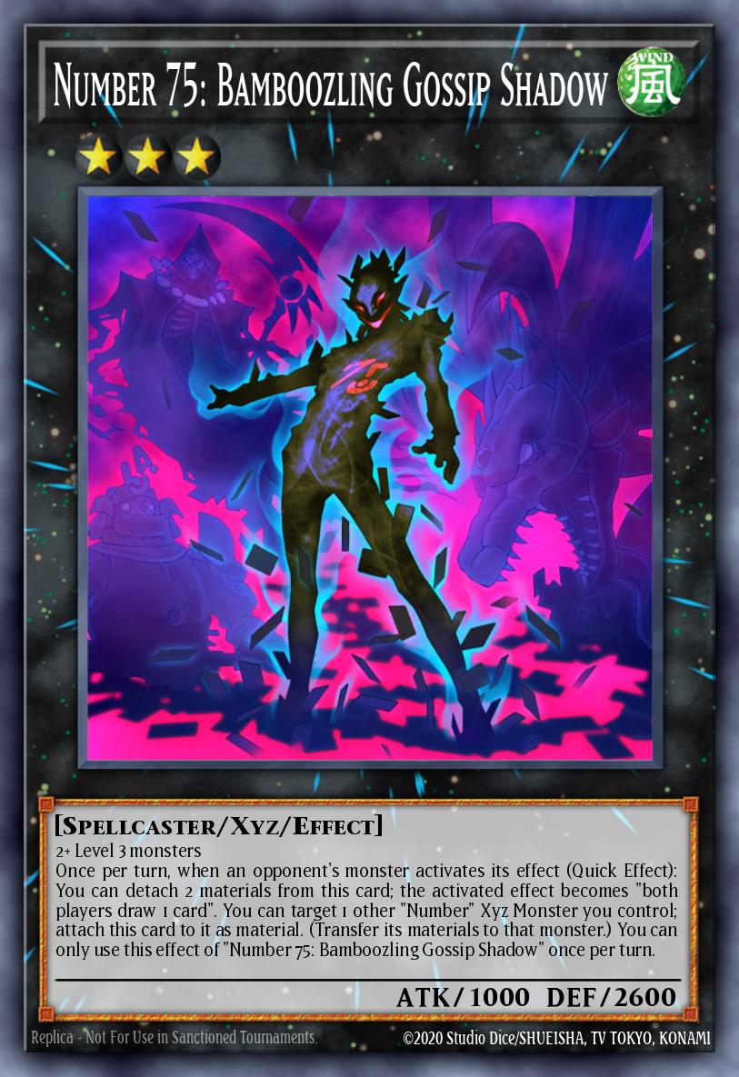 Number 75: Bamboozling Gossip Shadow BLRR-EN032 – Battles of Legend: Relentless Revenge