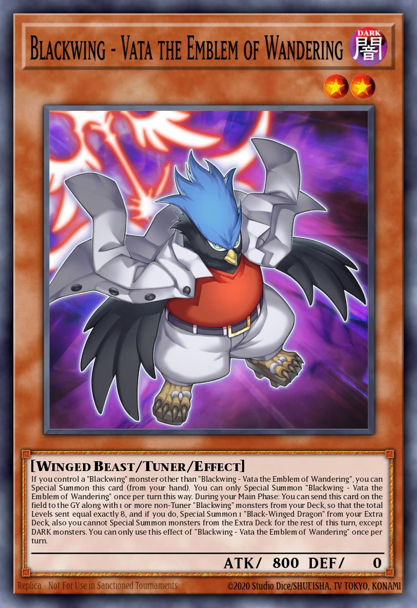 Blackwing - Vata the Emblem of Wandering DABL-EN001 – Darkwing Blast