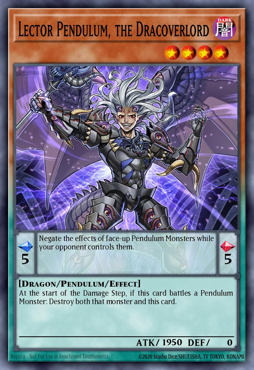 Lector Pendulum, the Dracoverlord SHVI-EN023 – Shining Victories