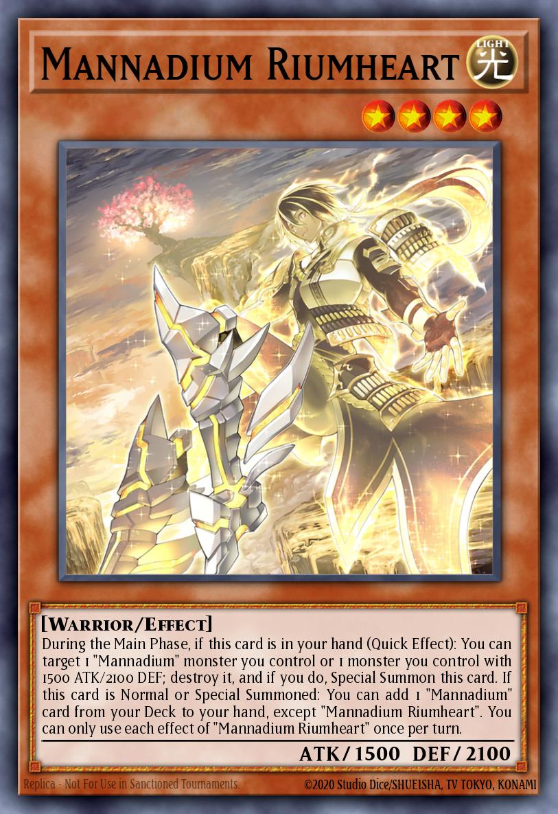 Mannadium Riumheart CYAC-EN012 – Cyberstorm Access