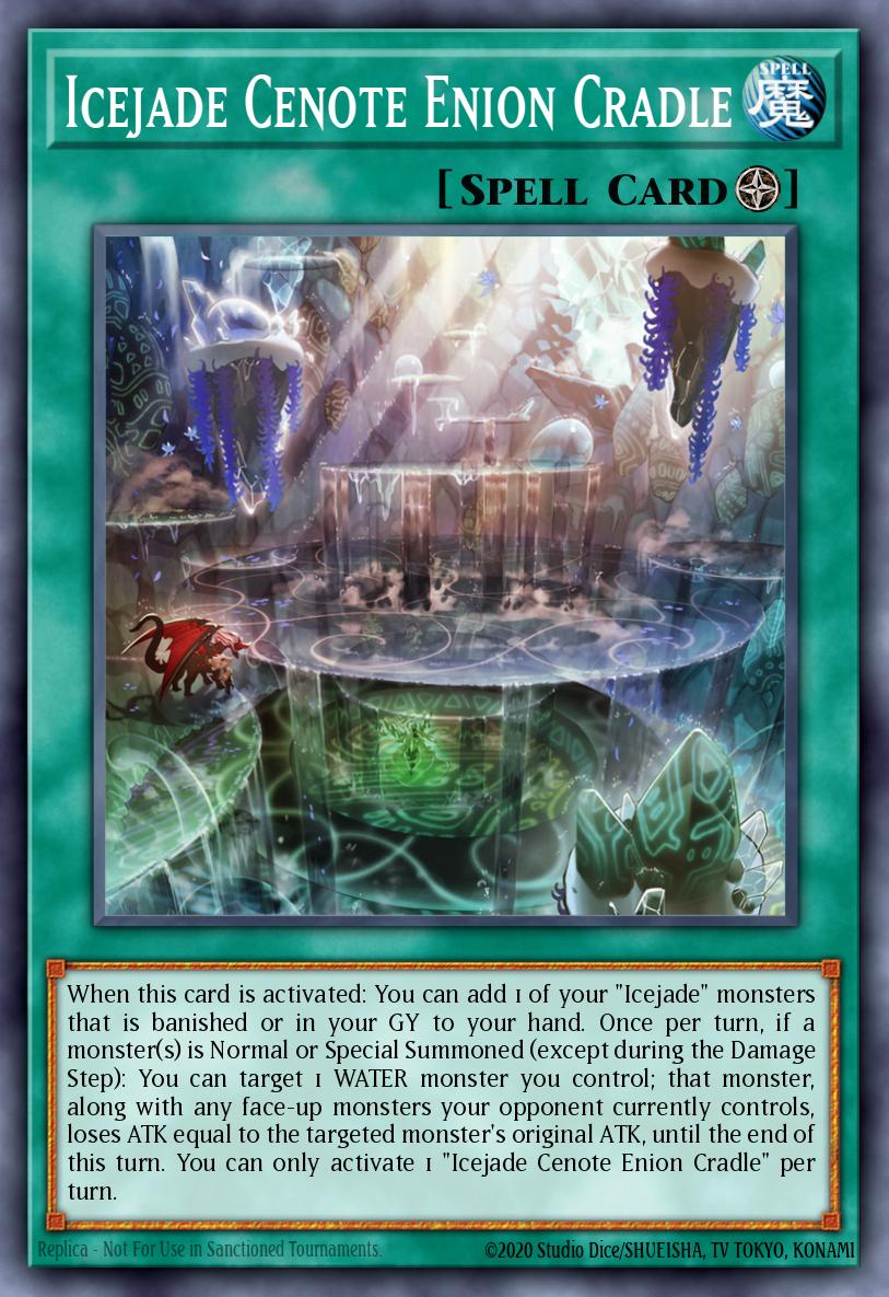 Icejade Cenote Enion Cradle BACH-EN052 – Battle of Chaos