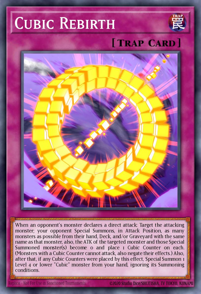 Cubic Rebirth MVP1-ENS43 – Yu-Gi-Oh! The Dark Side of Dimensions Movie Pack Secret Edition