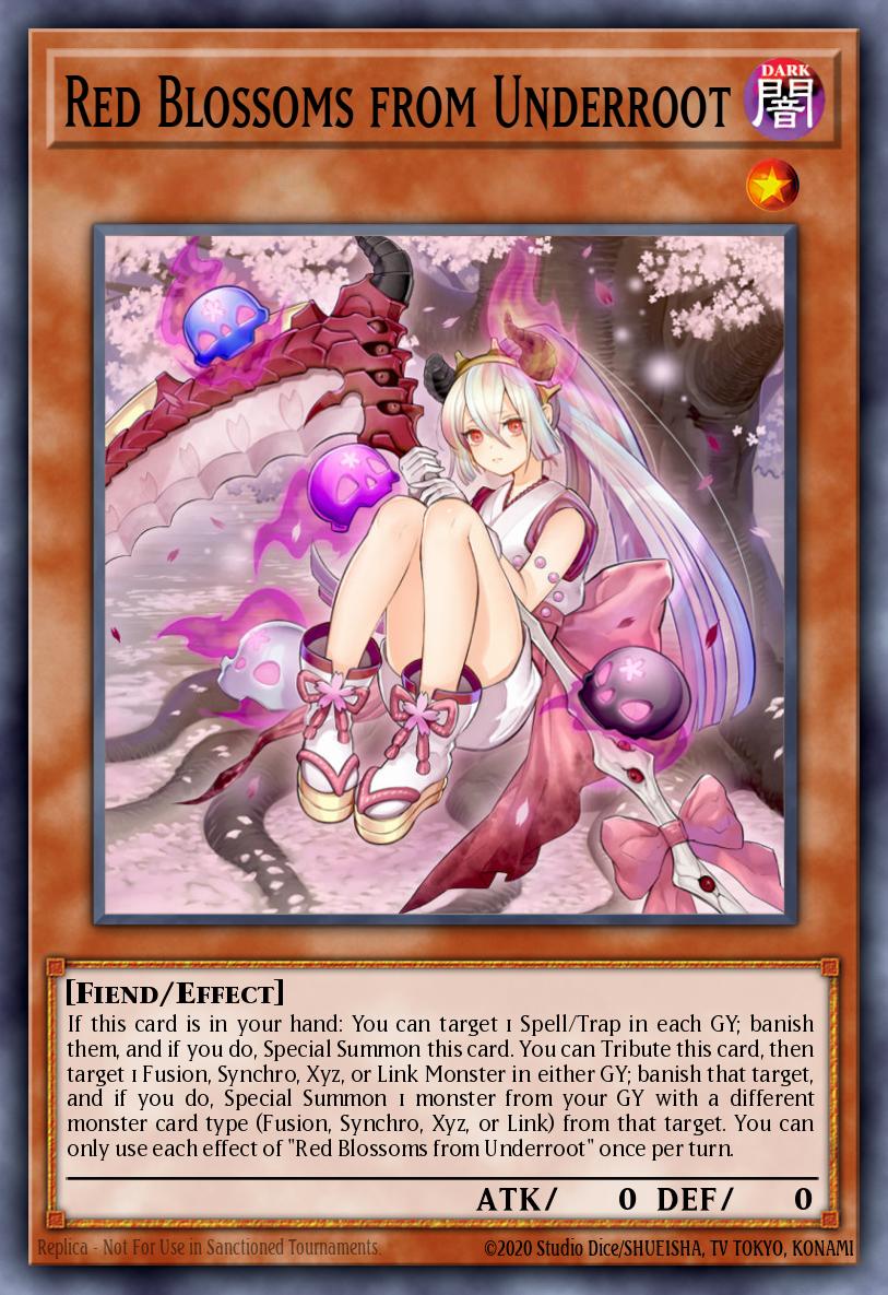 Red Blossoms from Underroot DUDE-EN006 – Duel Devastator