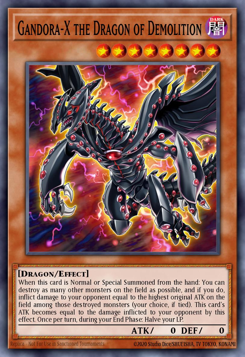 Gandora-X the Dragon of Demolition MVP1-ENG49 – Yu-Gi-Oh! The Dark Side of Dimensions Movie Pack: Gold Edition