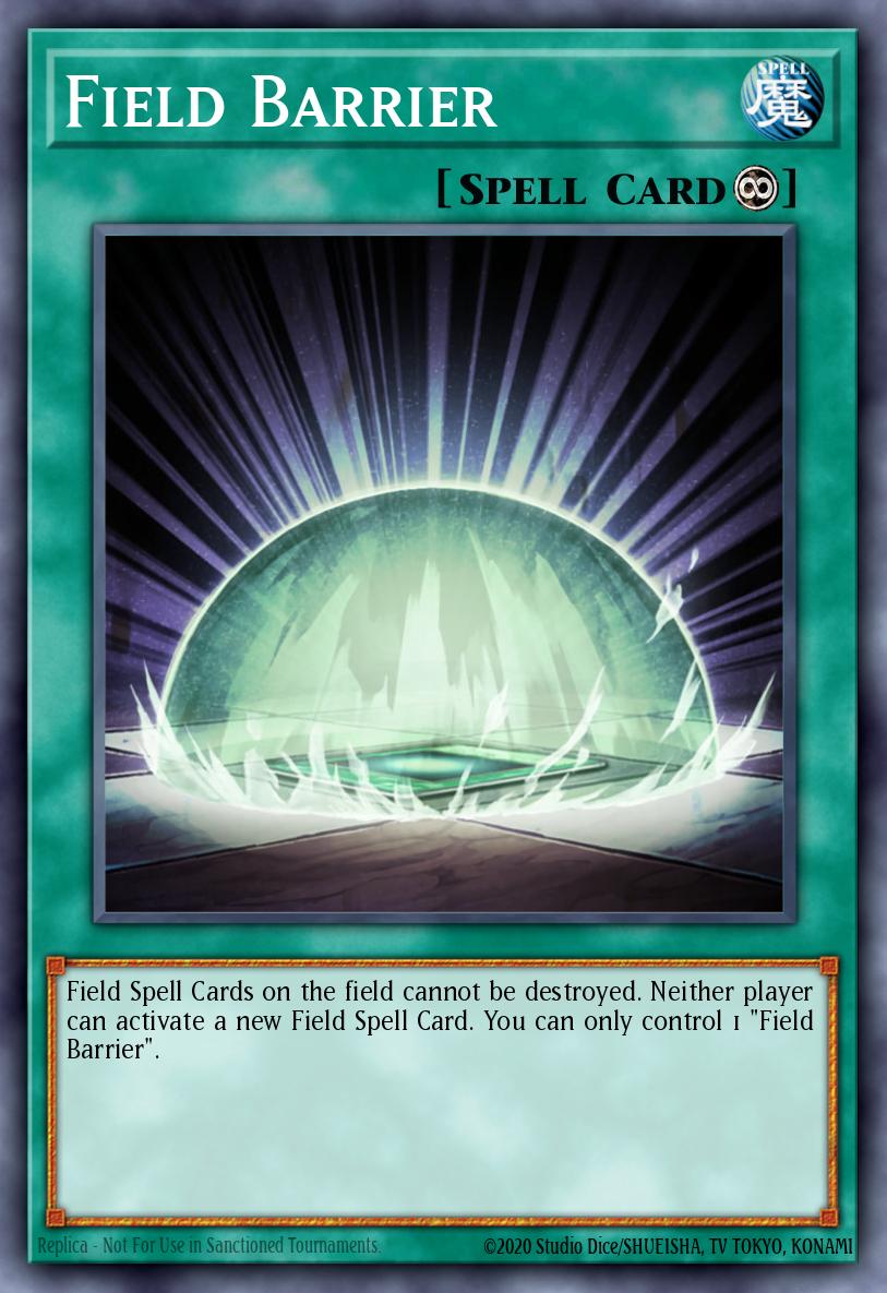 Field Barrier SDZW-EN028 – Zombie World Structure Deck